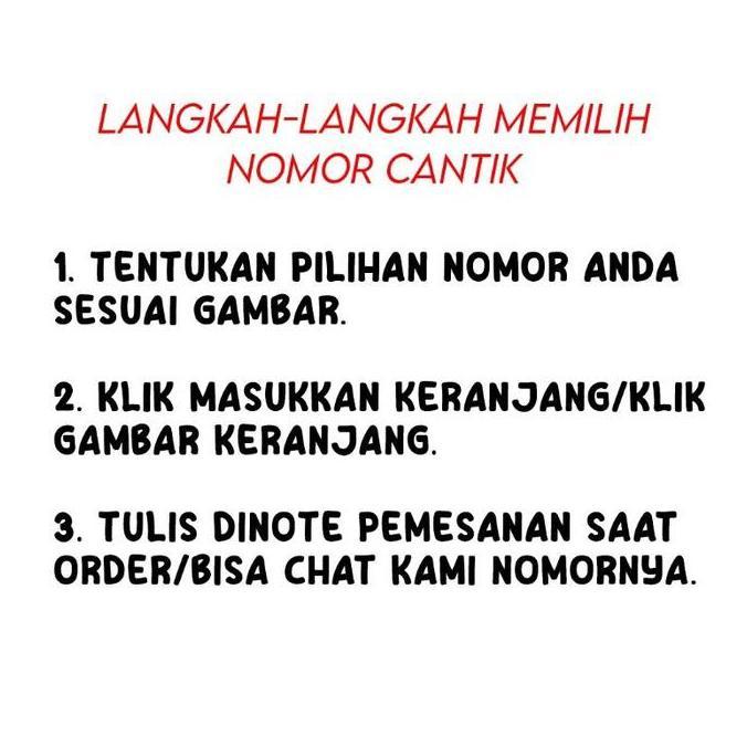 Nomor cantik XL 0819