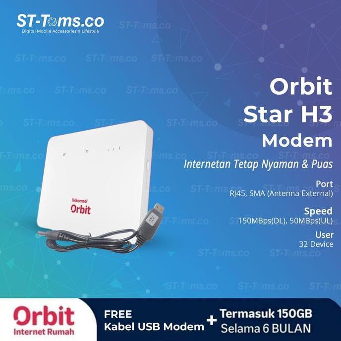 Wkprojec- Telkomsel Orbit Star G1 / Orbit Star H3 /  Orbit Starlite / Orbit Star N1 / Star H1 Wifi 4