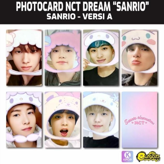 (Allthebest) PHOTOCARD SET PREMIUM UNOFFICIAL NCT DREAM X SANRIO PRINT 2 SISI