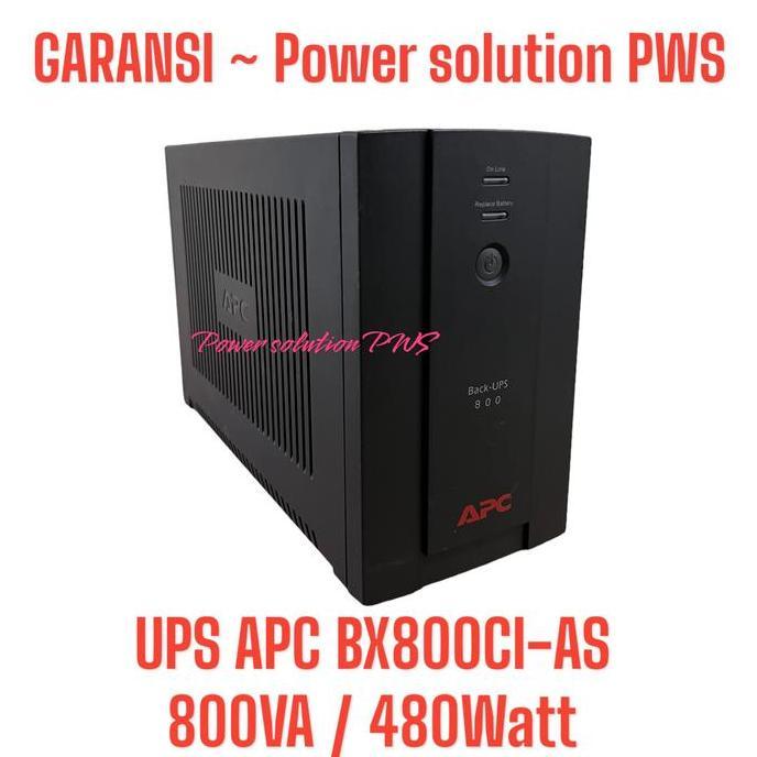 UPS APC BX800CI-AS BX 800 CI-AS Back UPS APC 800VA / 480Watt With Avr Surge protector
