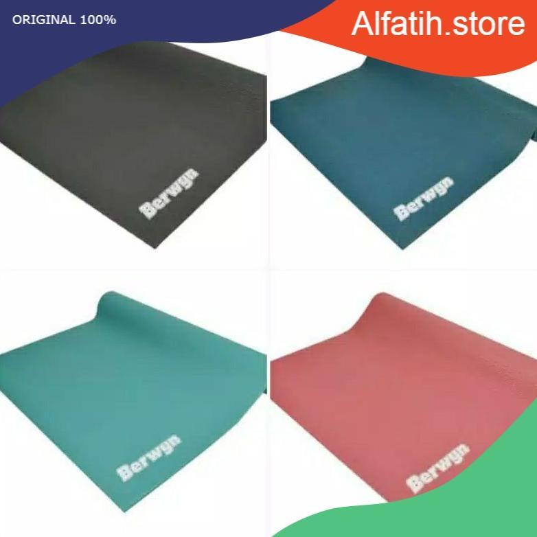 Ace Hardware Matras Yoga Berwyn. Grey, Pink, Blue & Tosca / Yoga Mat