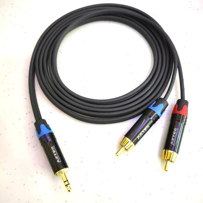 Promo Jack trs 3.5mm to rca 3 meter - Mogami 2947 Diskon