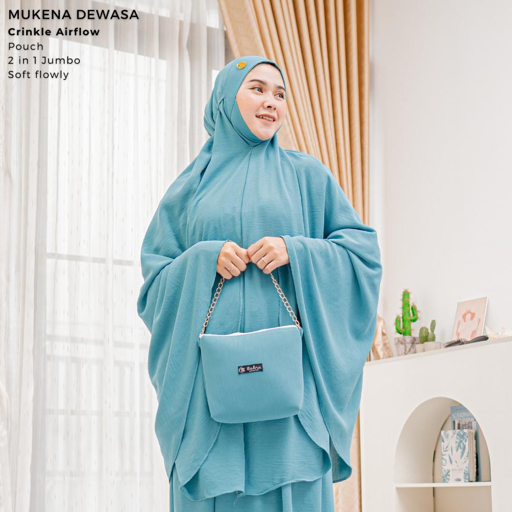 Premium Mukena Menutup Dagu Mukena Syari Mukena Dewasa Crinkle Mukena Dagu Mlaysia