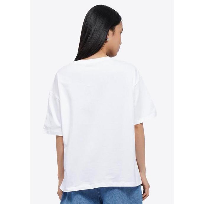 Sedia Colorbox Shoulder List Oversized T-Shirt I:Tskkey225I603 Off White | Original 100%