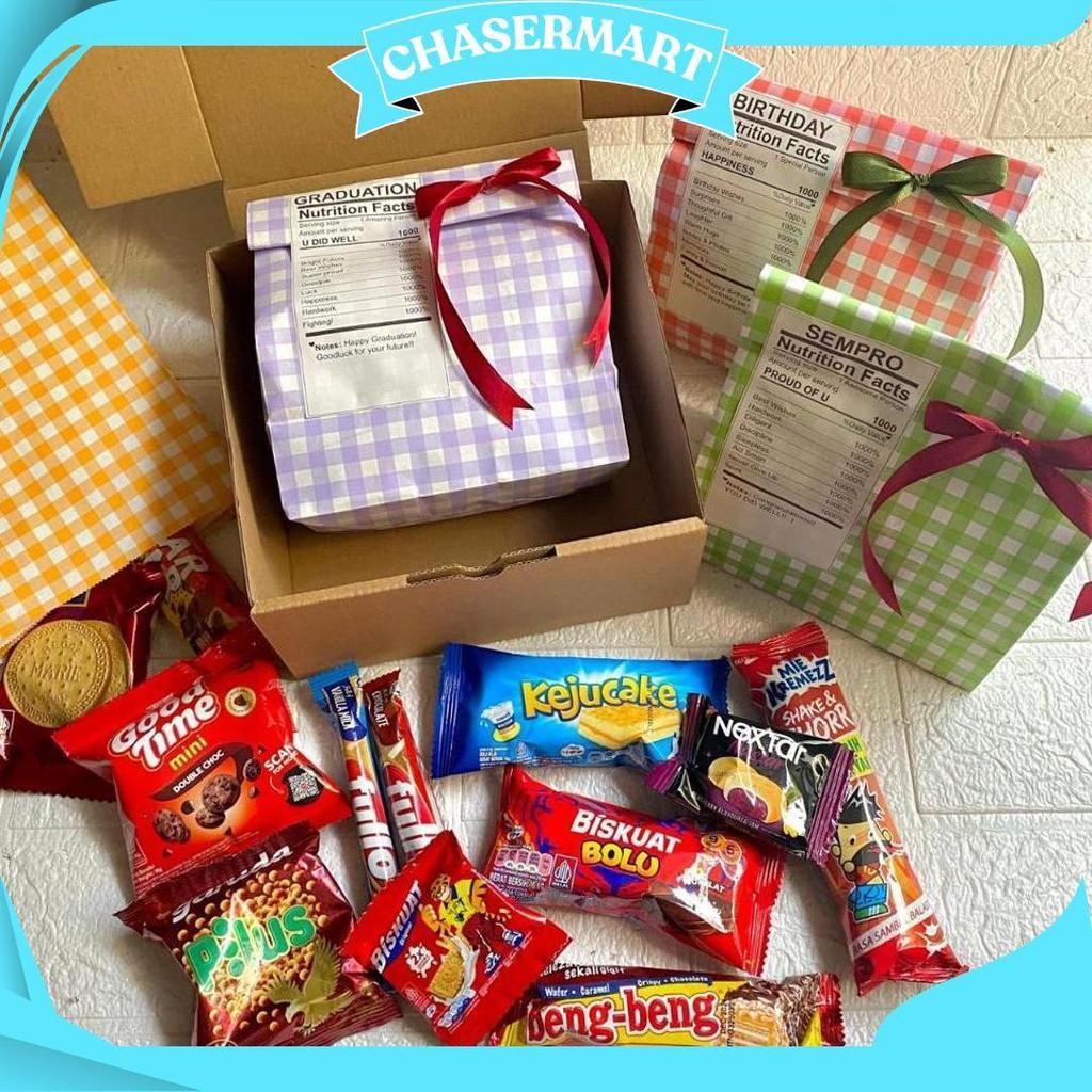 Hampers Snack Box Sempro Hadiah Wisuda Kado Ulang Tahun Cewek S Cod