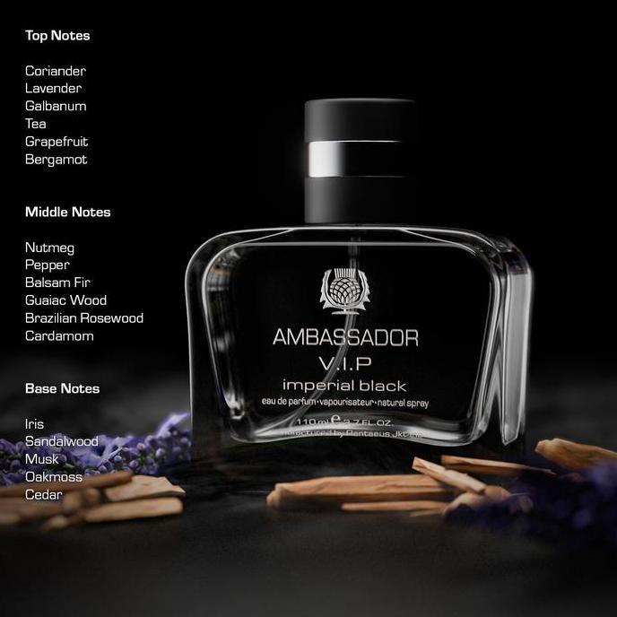 Bytxi- Ambassador Eau De Parfume Vip Imperial Black - 110Ml