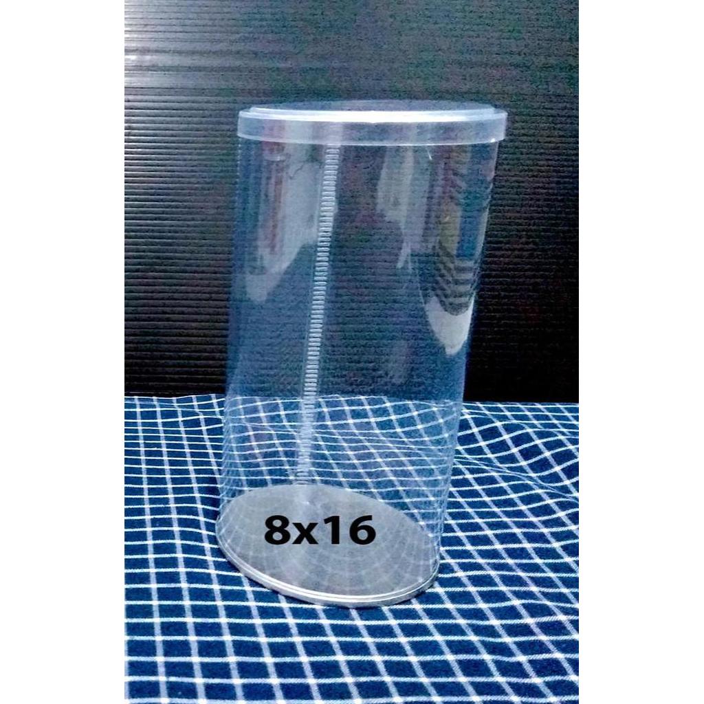 [/] Tabung Mika Kaleng Toples 8.3x16 cm