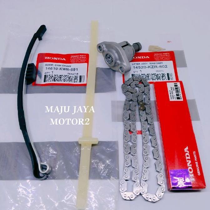 Promo Paket 3Aitem Tensioner KZR/KWN Honda Vario 125 fi Old Vario 125 Led  ORI Diskon