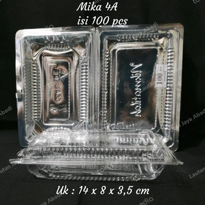 mika 4A, mika plastik (isi 100 pcs)