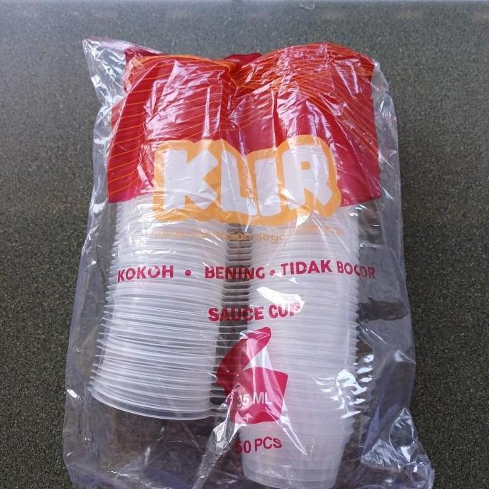 Wadah Plastik Sambal Saos 35 ML + Lid