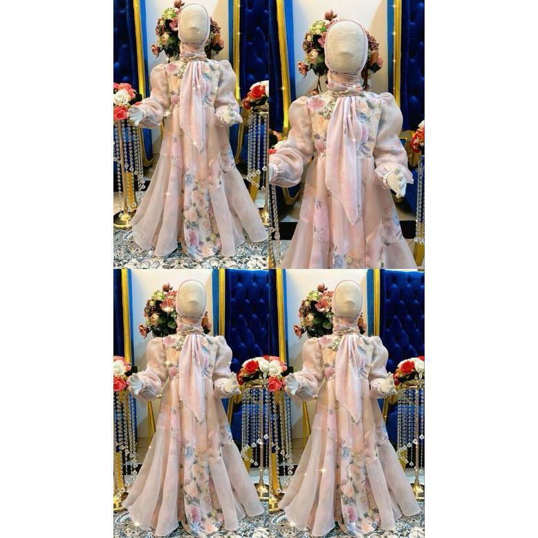 Premium Primadona Series Set Syari Original Mauma Kids Fasion Gamis Muslim Termurah