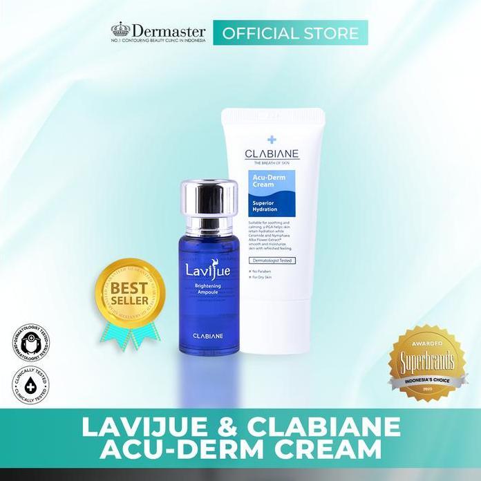 Dermaster Lavijue Serum & Clabiane Acu-Derm Cream