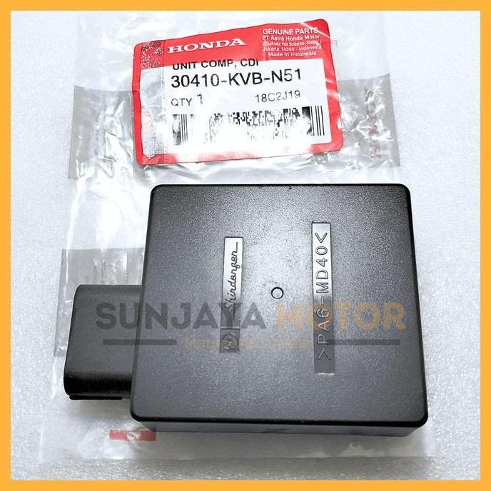 DF74 - CDI Unit KVB Capasitor Discharge Ignition Kualitas Original Honda Vario 110 CW Karbu Vario Te