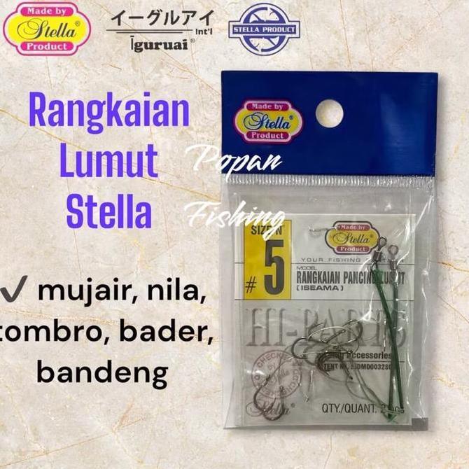 Rangkaian Pancing Kail Lumut Stella 4 Kail