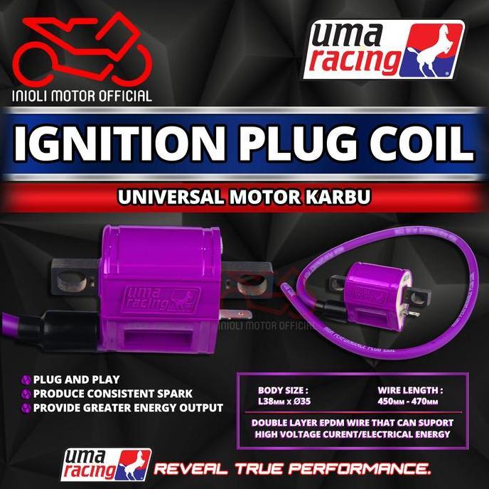 DS107 - KOIL COIL KUIL UMA RACING BEAT SCOOPY VARIO PCX ADV GENIO SYTLO DELUXE FI ESP OLD BOHLAM LED