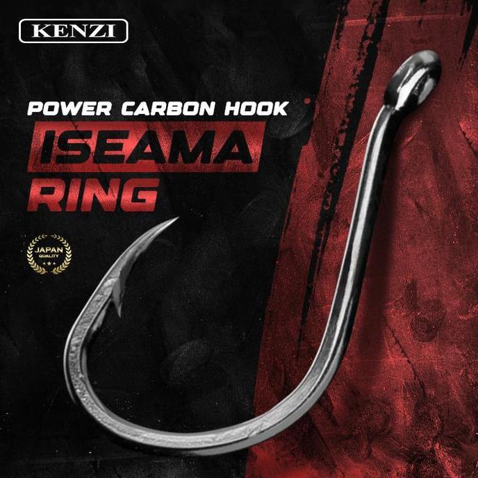 MATA KAIL KENZI ISEAMA RING POWER CARBON HOOKS BLACK NICKEL