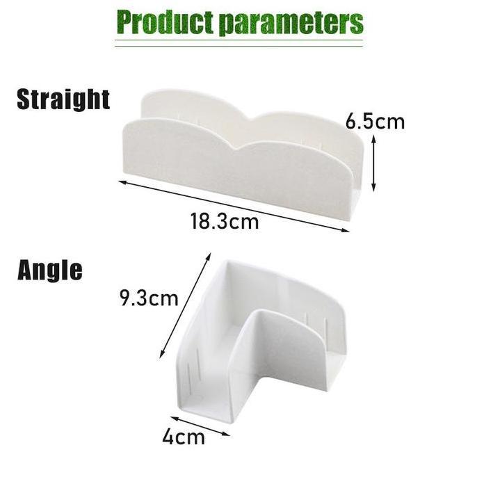 JALACA Stopper Pagar Bayi Plastik Pagar Bottom Stable - Penahan Playpen Portable Mudah Pasang Lepas 