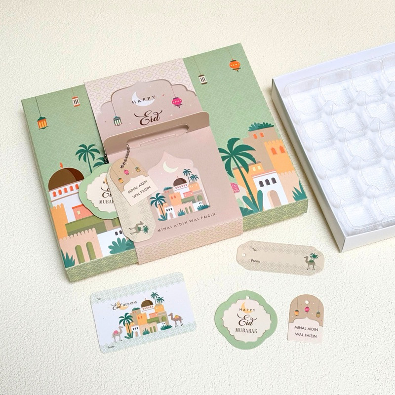 10 Set Box Nastar Sekat Bilqis Box Lebaran Idul Fitri