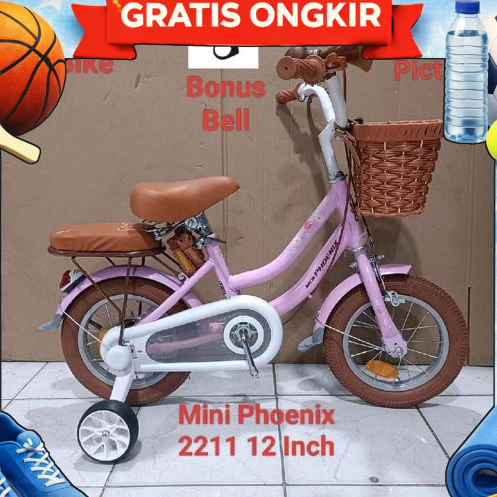 Sepeda Anak Mini Phoenix 2211 12 Inch Sepeda Anak Perempuan Mini Phoenix 12 Inch