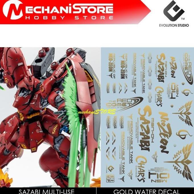 EVO Decal - SP-SA Sazabi Multiuse (SD MG HG RG)