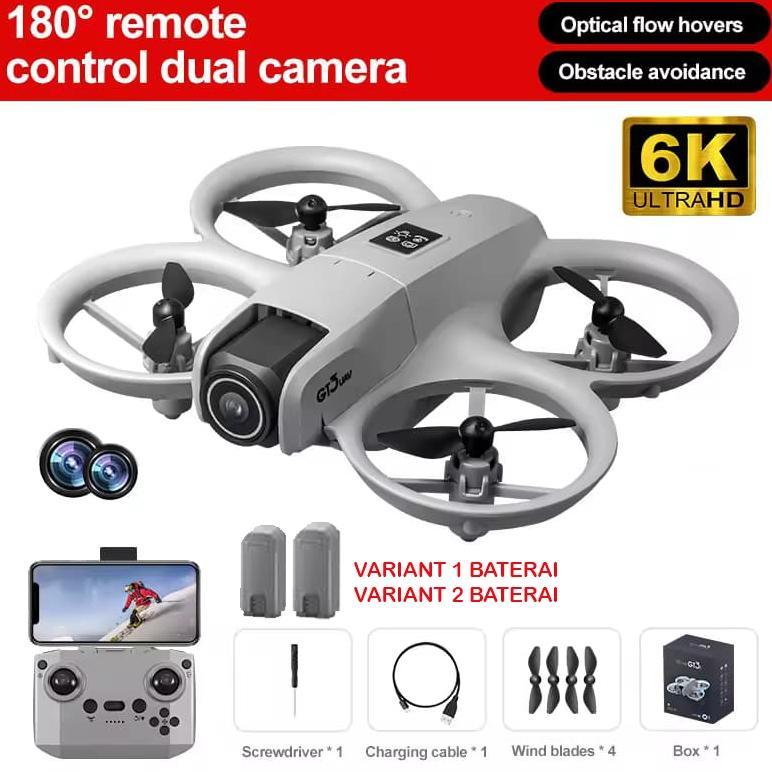 Drone GT3 / i1 PRO FPV Camera 180 HD Sensor Anti Nabrak Drone Toys Hobby Mainan Kado