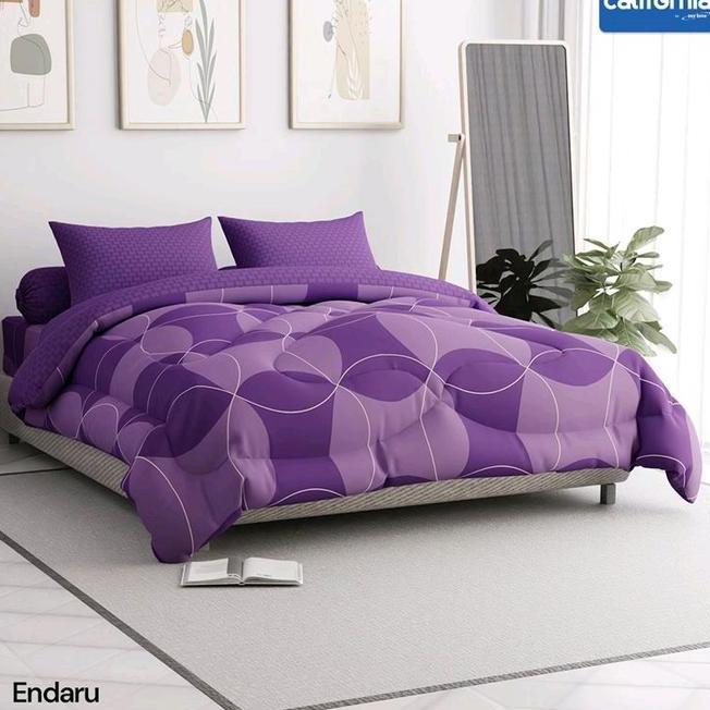 California Bedcover Flat 180X200 Bed Cover Set