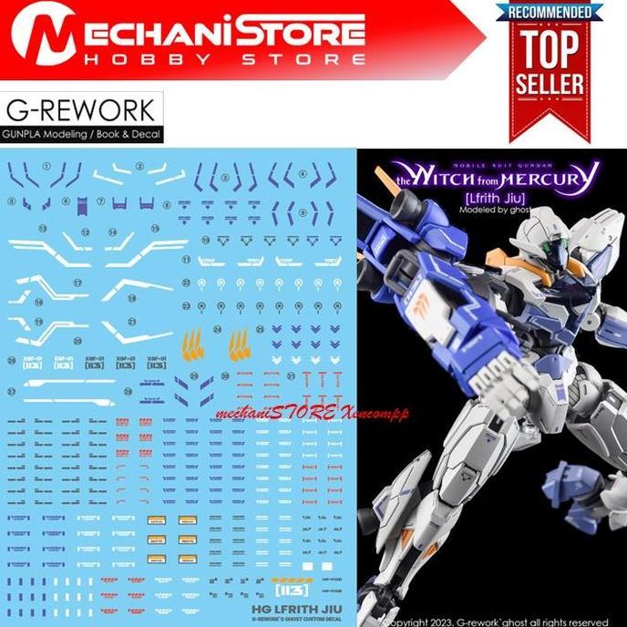 Water Decal HG Lfrith Jiu by G-REWORK