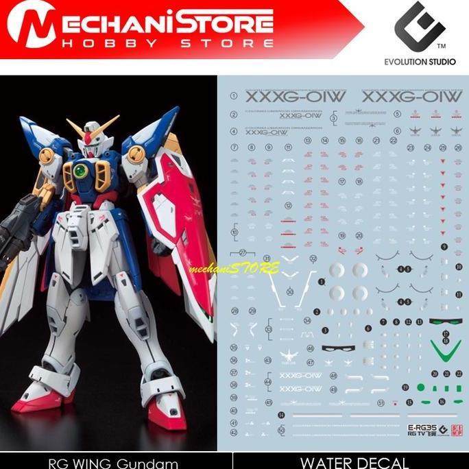EVO Decal RG - RG35 Wing Gundam
