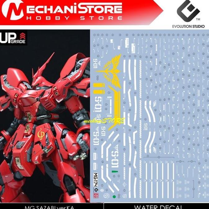 EVO Decal MG - MG174 Sazabi Ver.Ka