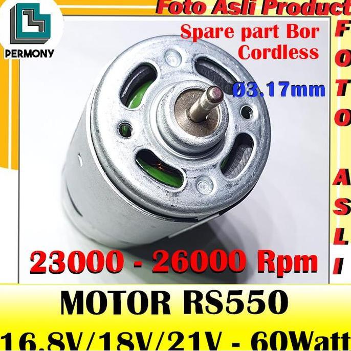 Dinamo RS-550 MOTOR rs550 rs 550 dynamo bor tangan cordless