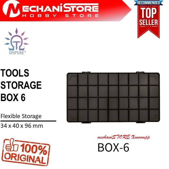 DSPIAE TOOLS STORAGE BOX 6 - TOOL BOX SPARE PART GUNDAM