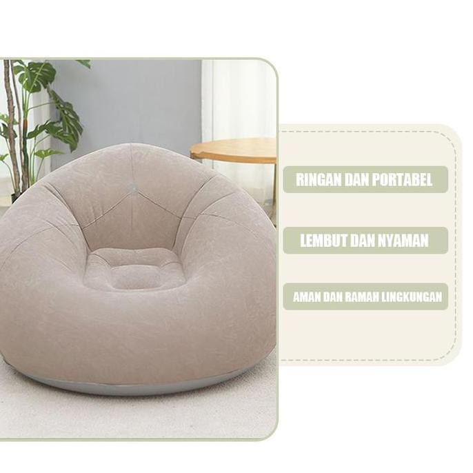 sofa chair inflatable Sofa Portabel Inflatable Sofa Bean Bag/Lazy Sofa/Penyimpanan Mudah Bean Bag So