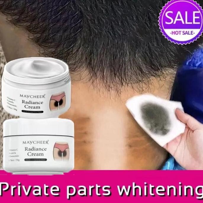 Pembersih Selangkangan Hitam Underarm Cream 50G Pemutih Leher Paling Ampuh Pemutih Leher Dan Wajah M
