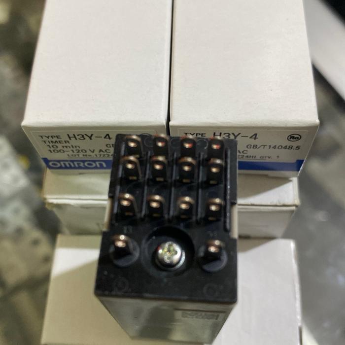 Timer H3Y-4 10Min 110Vac Omron H3Y 4 New Omron New Stok