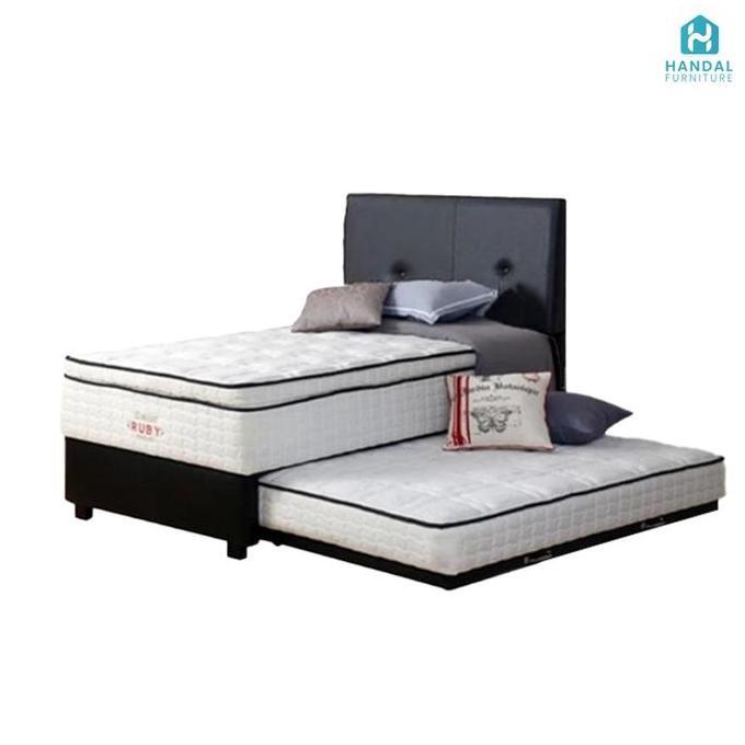 Guhdo Set Kasur Spring Bed 2In1 Ruby Dream Hb Bravo 160 X 200