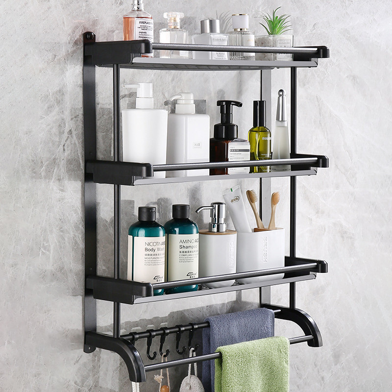 Rak Handuk Gantungan Dinding Stainless Steel Rak Kamar Mandi Dinding Rak Tempel Gantung Rak Tempel G