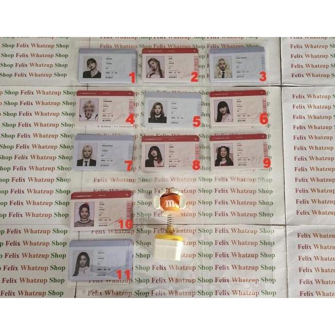 Twice FORMULA of LOVE Photocard Album Official