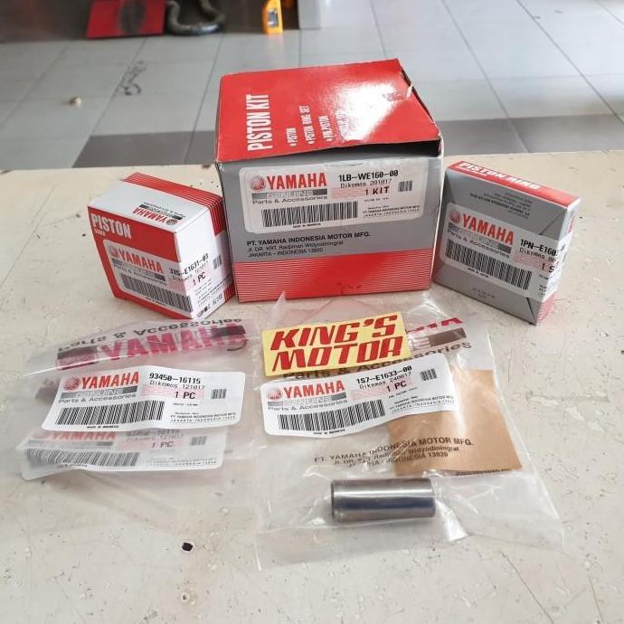 PISTON KIT XEON KARBU, XEON RC, XEON GT125 / GT 125 ASLI YAMAHA