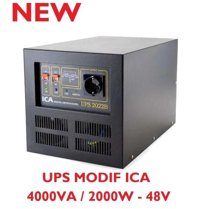 UPS MODIF ICA 2022B 4000VA 2000Watt 48VDC UPS NEW