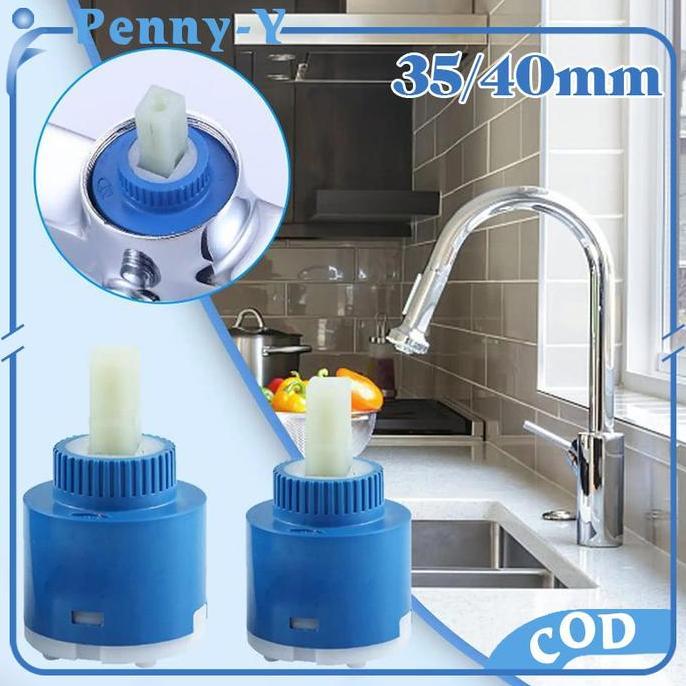 LOLY Jantung Kran Panas Dingin 35/40mm Jantung Kran Air Keramik