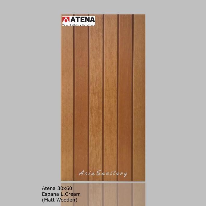 Keramik Dinding Motif Kayu 30x60 Atena Espana Light Cream LA