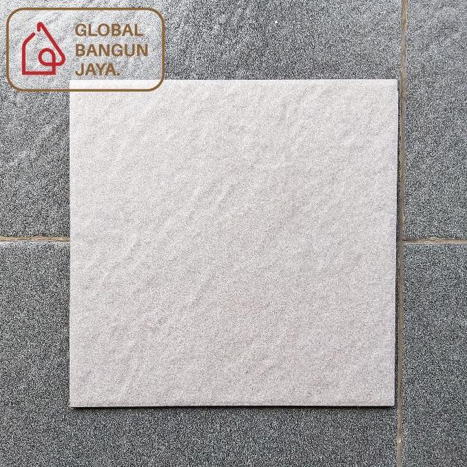 KERAMIK KASAR 30 X 30 ROCKY GREY KIA IMPRESSO / KERAMIK LANTAI KASAR LA