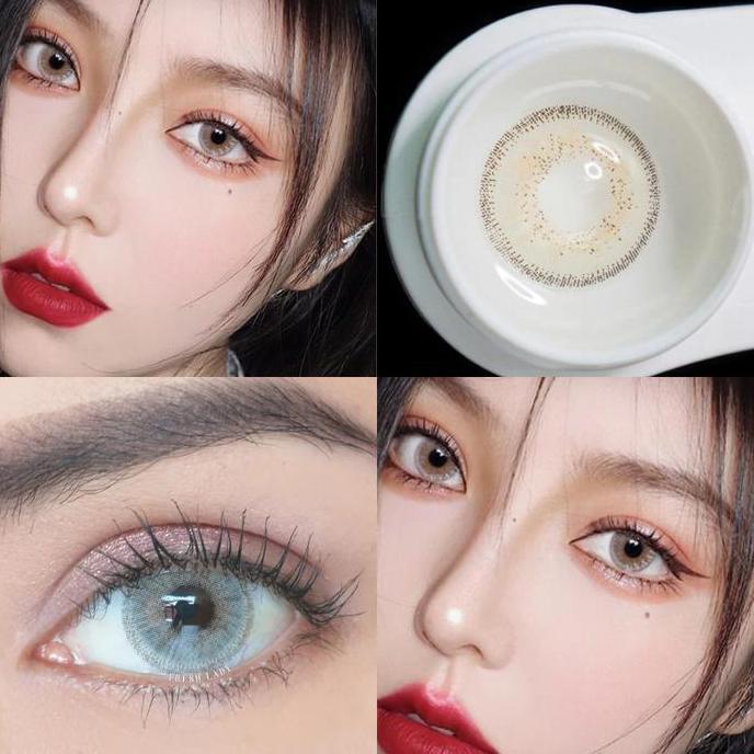Eyex- Mysticeyes Softlens - Himalaya Brown Russian Brown Olivia Sugar Normal Contact Lens Soflen Len