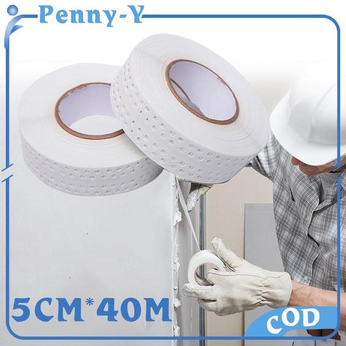 LOLY 40mx5cm Corner Bead PVC Corner Bead Sudutan Luar Sudutan Tembok