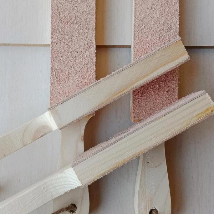 STROPING KULIT SAPI 2 SISI - STROPING KULIT ASLI GRADE A