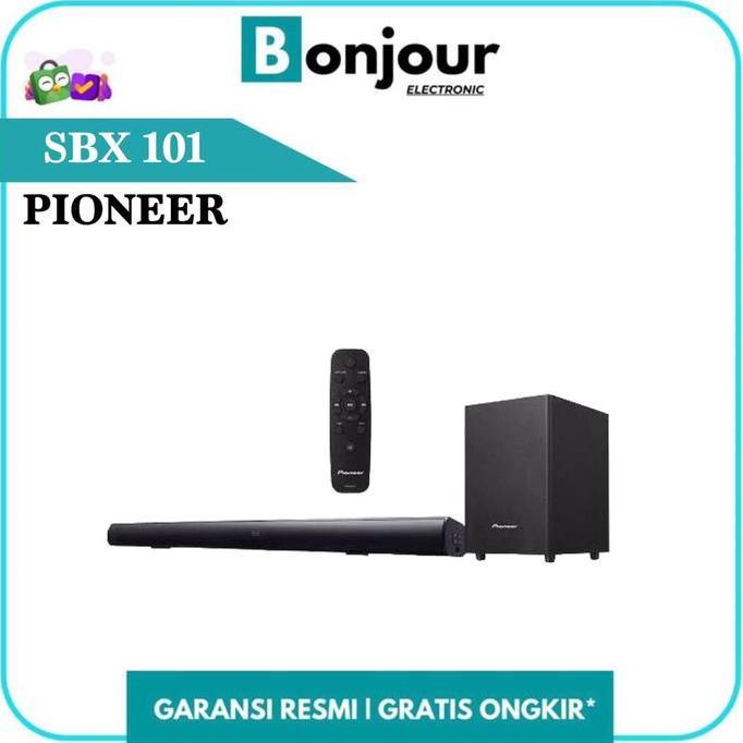 Soundbar Pioneer SBX-101 Bluetooth - 2.1 Ch Sound System Pioner SBX 101 Speaker Pioneer SBX101 [ORIG