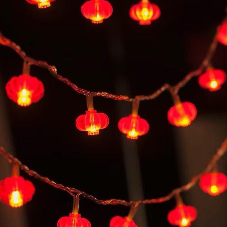 Lampu Led String Hiasan Lampu Imlek/Ornamen Imlek/Lampion Imlek/Lentera Imlek Teratas