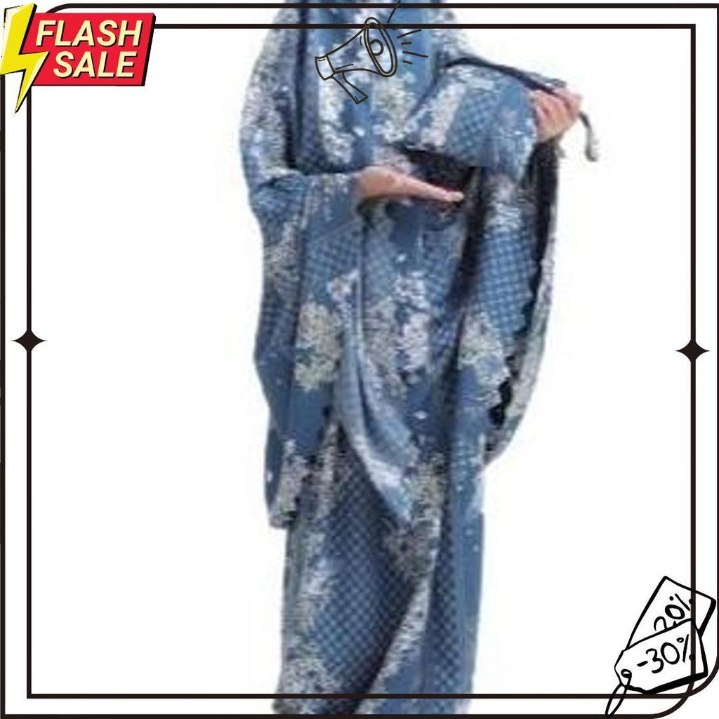 Mukena Dewasa  Traveling Maxmara Flower Satin Silky 2 In 1 Termurah