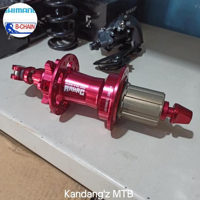 Freehub Hub Belakang 2in1 141 - 142 mm QR