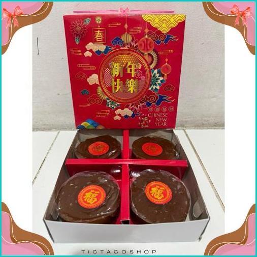 Hampers/ Souvenir Imlek/ Kue Keranjang, Kue Bakul, Merek Yes ! Ukuran 1 Kg Isi 4 Asli Medan Enak Dan